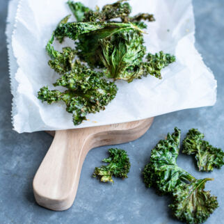 Grünkohlchips Grünkohlchips