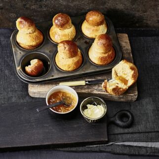 Mini-Brioches mit Miso Mini-Brioches mit Miso