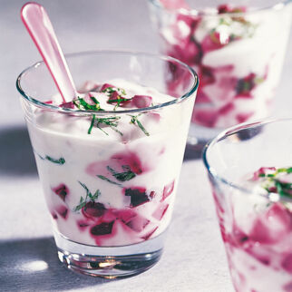 Rote Bete mit Joghurt Rote Bete mit Joghurt