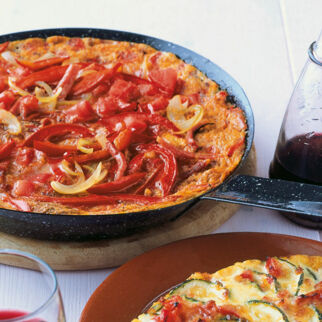 Paprika-Omelett Paprika-Omelett