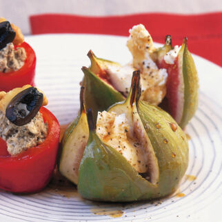 Ziegenkäse-Feigen Ziegenkäse-Feigen