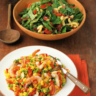 Paella-Salat Paella-Salat