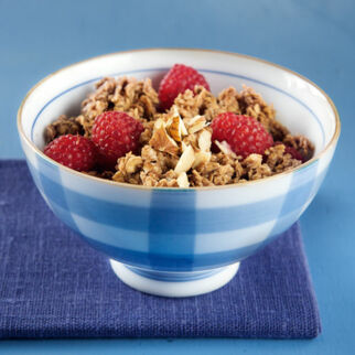 Haferbrei mit Beeren Haferbrei mit Beeren