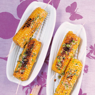 Maiskolben mit Asia-Butter Maiskolben mit Asia-Butter