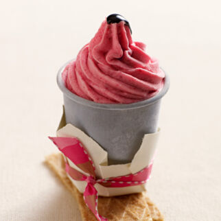 Erdbeereis mit Aceto balsamico Erdbeereis mit Aceto balsamico