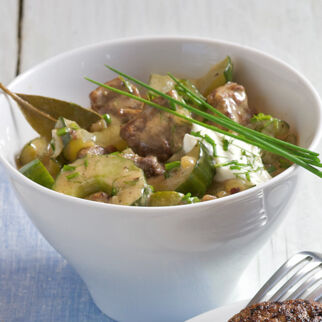 Schmorgurken-Lammtopf Schmorgurken-Lammtopf