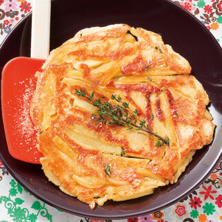 Apfel-Thymian-Pfannkuchen Apfel-Thymian-Pfannkuchen