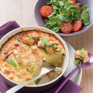 Kartoffelauflauf mit Räuchertofu Kartoffelauflauf mit Räuchertofu