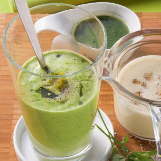 Petersiliensauce mit grünem Öl Petersiliensauce mit grünem Öl