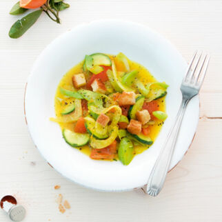 Gemüse-Bouillabaisse Gemüse-Bouillabaisse