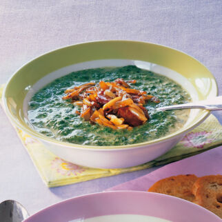 Spanische Spinatsuppe Spanische Spinatsuppe