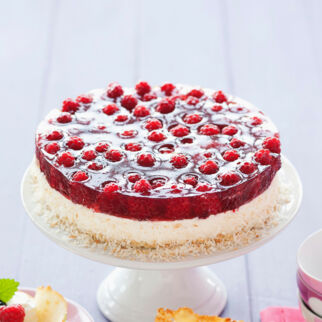 Himbeer-Kokos-Torte Himbeer-Kokos-Torte