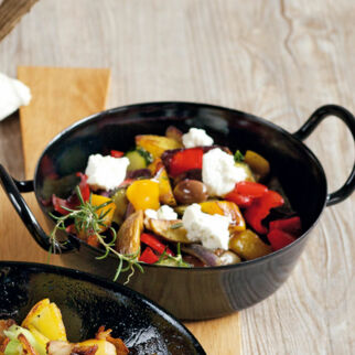 Mediterrane Kartoffelpfanne Mediterrane Kartoffelpfanne