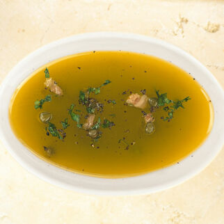 Vinaigrette mit Kapern & Sardellen Vinaigrette mit Kapern & Sardellen