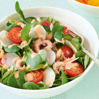 Topinambur-Krabben-Salat Topinambur-Krabben-Salat