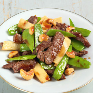 Rindfleisch aus dem Wok Rindfleisch aus dem Wok