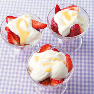 Erdbeeren mit Eierlikör Erdbeeren mit Eierlikör
