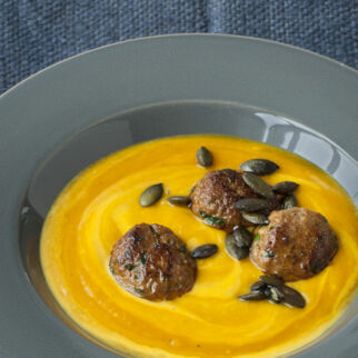 Kürbis-Süßkartoffel-Suppe Kürbis-Süßkartoffel-Suppe