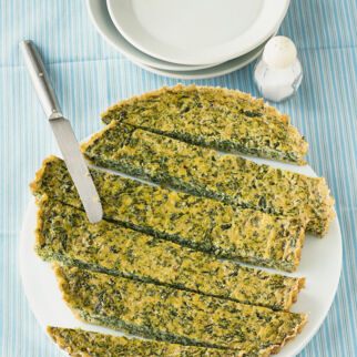 Spinat-Tarte ohne Boden Spinat-Tarte ohne Boden