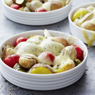 Raclette aus dem Ofen Raclette aus dem Ofen