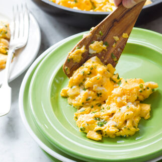 Rührei mit Schnittlauch Rührei mit Schnittlauch