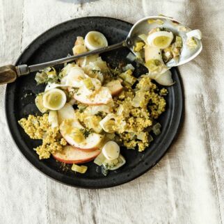 Apfel-Lauch-Gemüse Apfel-Lauch-Gemüse