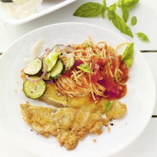 Seitan-Piccata-Milanese Seitan-Piccata-Milanese