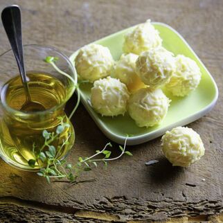 Zitronen-Thymian-Kugeln Zitronen-Thymian-Kugeln