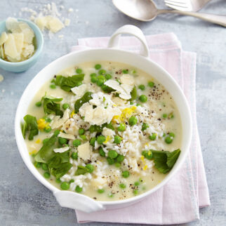 Erbsen-Zitronen-Risotto Erbsen-Zitronen-Risotto