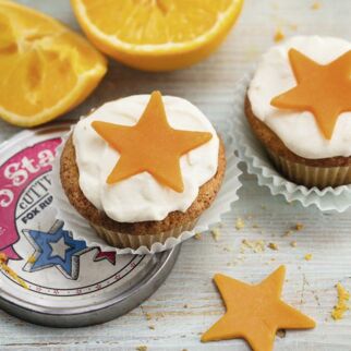 Orangen-Marzipan-Cupcakes Orangen-Marzipan-Cupcakes