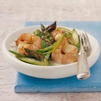 Spargel-Garnelen-Ragout Spargel-Garnelen-Ragout
