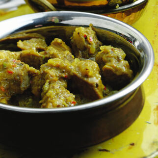 Schweinefleisch-Vindaloo Schweinefleisch-Vindaloo