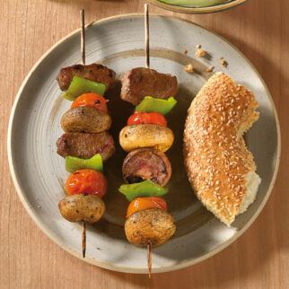 Türkisches Lamm-Schaschlik Türkisches Lamm-Schaschlik