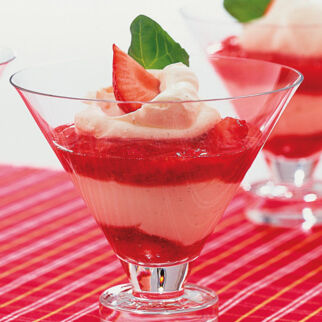 Mascarpone-Erdbeer-Creme Mascarpone-Erdbeer-Creme