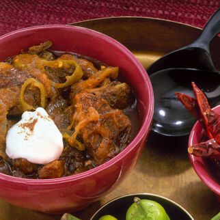 Schweinefleisch-Vindaloo Schweinefleisch-Vindaloo