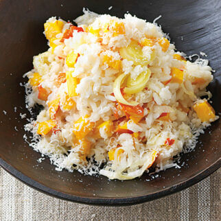 Kürbis-Lauch-Risotto Kürbis-Lauch-Risotto