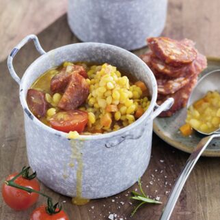 Linseneintopf mit Chorizo Linseneintopf mit Chorizo