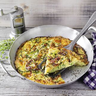 Zucchini-Frittata Zucchini-Frittata
