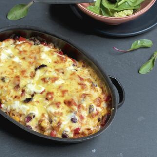 Tex-Mex-Nudelauflauf Tex-Mex-Nudelauflauf