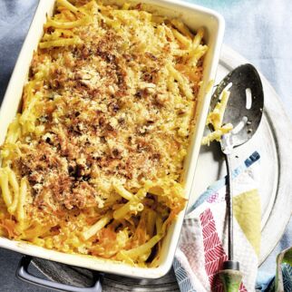 Makkaroni-Kürbis-Gratin Makkaroni-Kürbis-Gratin