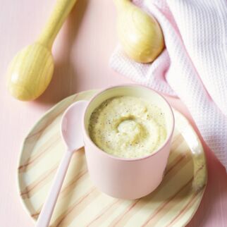 Schweinefilet-Quinoa-Sellerie-Brei Schweinefilet-Quinoa-Sellerie-Brei