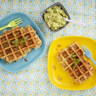 Kartoffel-Zucchini-Waffeln Kartoffel-Zucchini-Waffeln