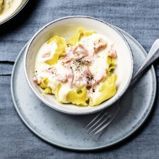 Zitronen-Lachs-Sauce Zitronen-Lachs-Sauce