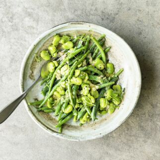 Salat mit dreierlei Bohnen Salat mit dreierlei Bohnen