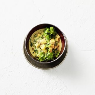 Tofu-Curry mit Mango Tofu-Curry mit Mango