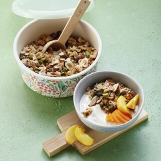 Basismischung für kerniges Nussmüsli Basismischung für kerniges Nussmüsli