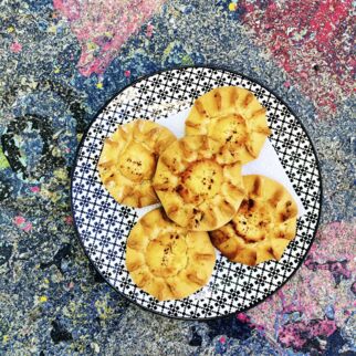 Käseküchlein mit Zimt Käseküchlein mit Zimt