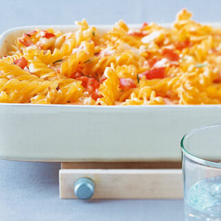 Tomaten-Nudel-Auflauf Tomaten-Nudel-Auflauf