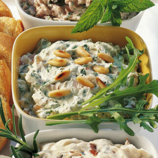 Schinken-Rucola-Creme Schinken-Rucola-Creme