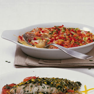 Gratinierte Seelachsfilets Gratinierte Seelachsfilets